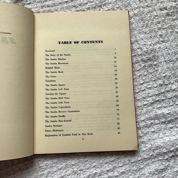 1956 Vintage Samba Made Easy Hardcover Book - Picture 5 of 8